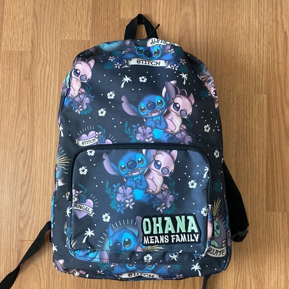 ❤️ Disney’s Lilo and Stitch Hawaii Ohana Backpack NWT - Picture 1 of 8
